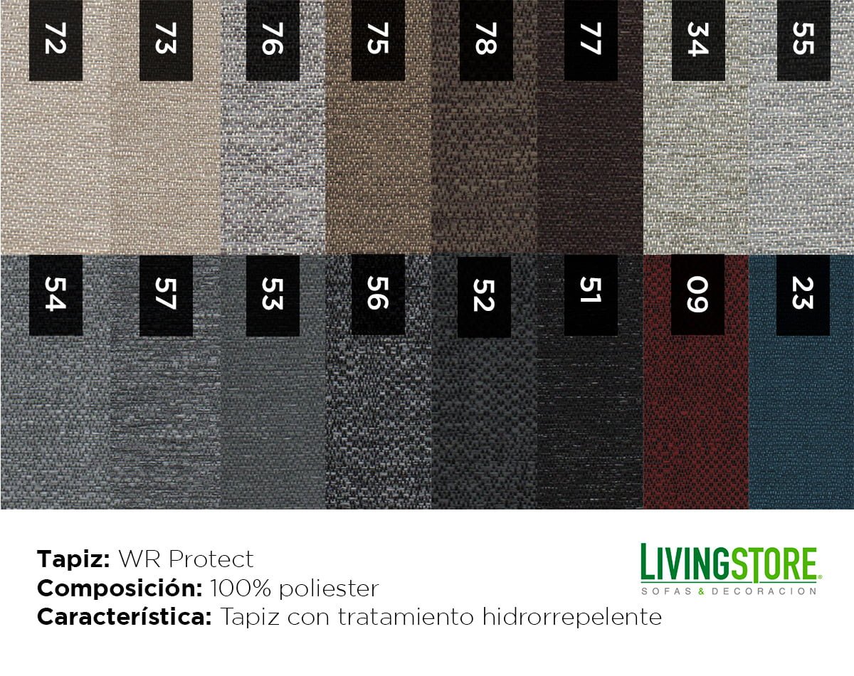 Sofá 3 Cuerpos Thomas WR Protect