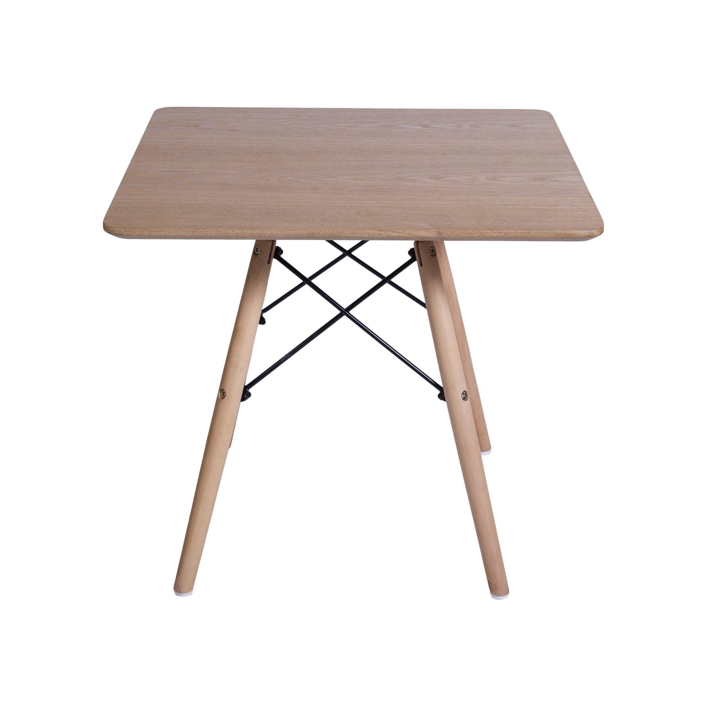 Mesa Lateral Eames Cuadrada Madera