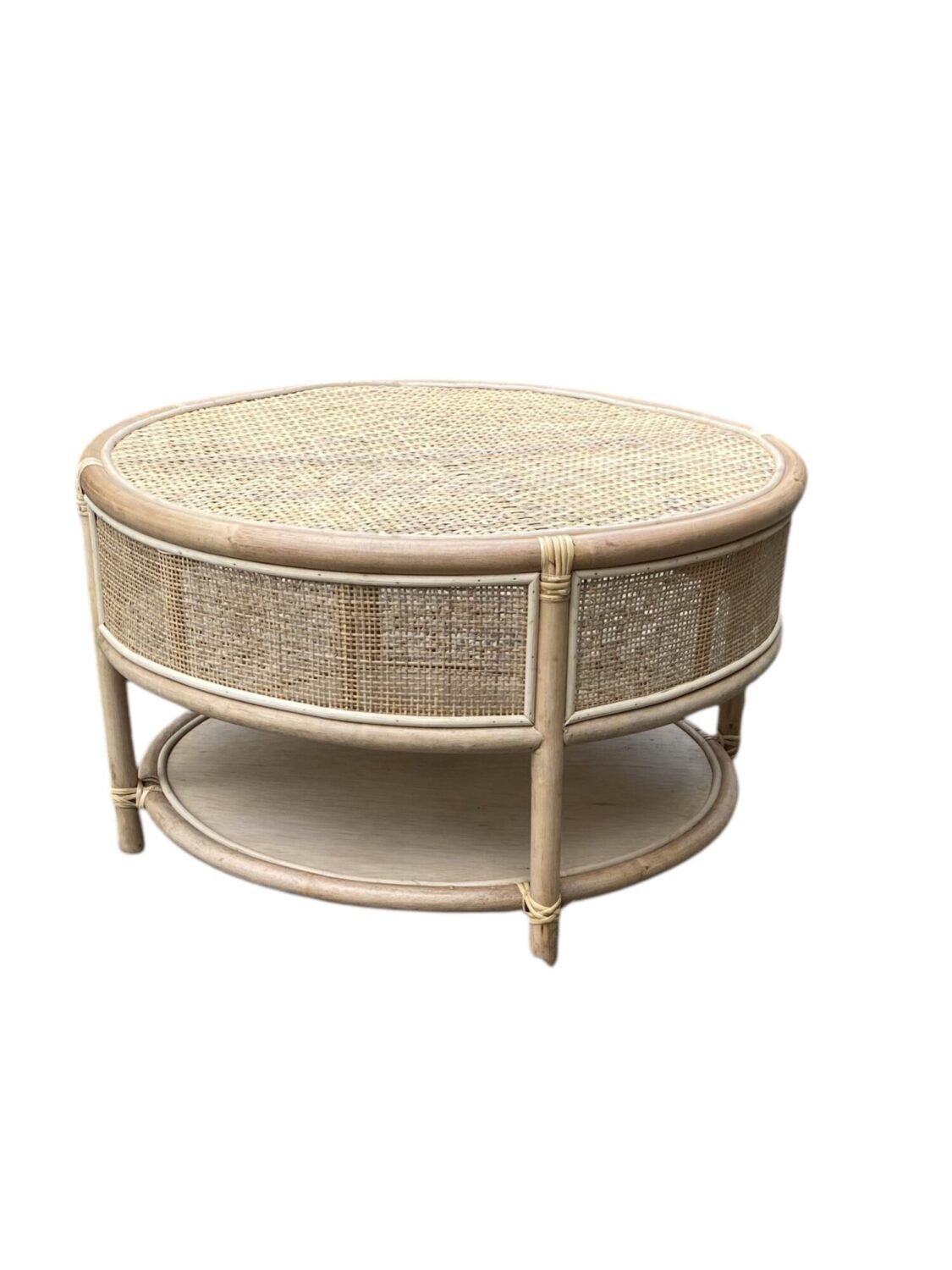 Mesa de Centro Elsa de Fibra Natural 80x80 cm