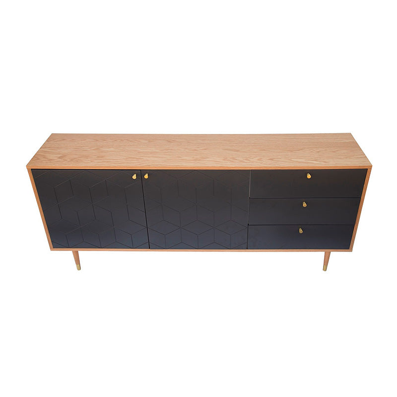 Cómoda Davos Gris 180x79x40cm