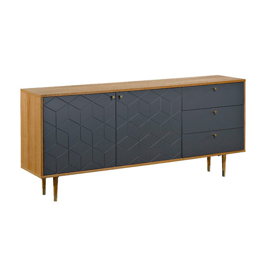 Cómoda Davos Gris 180x79x40cm