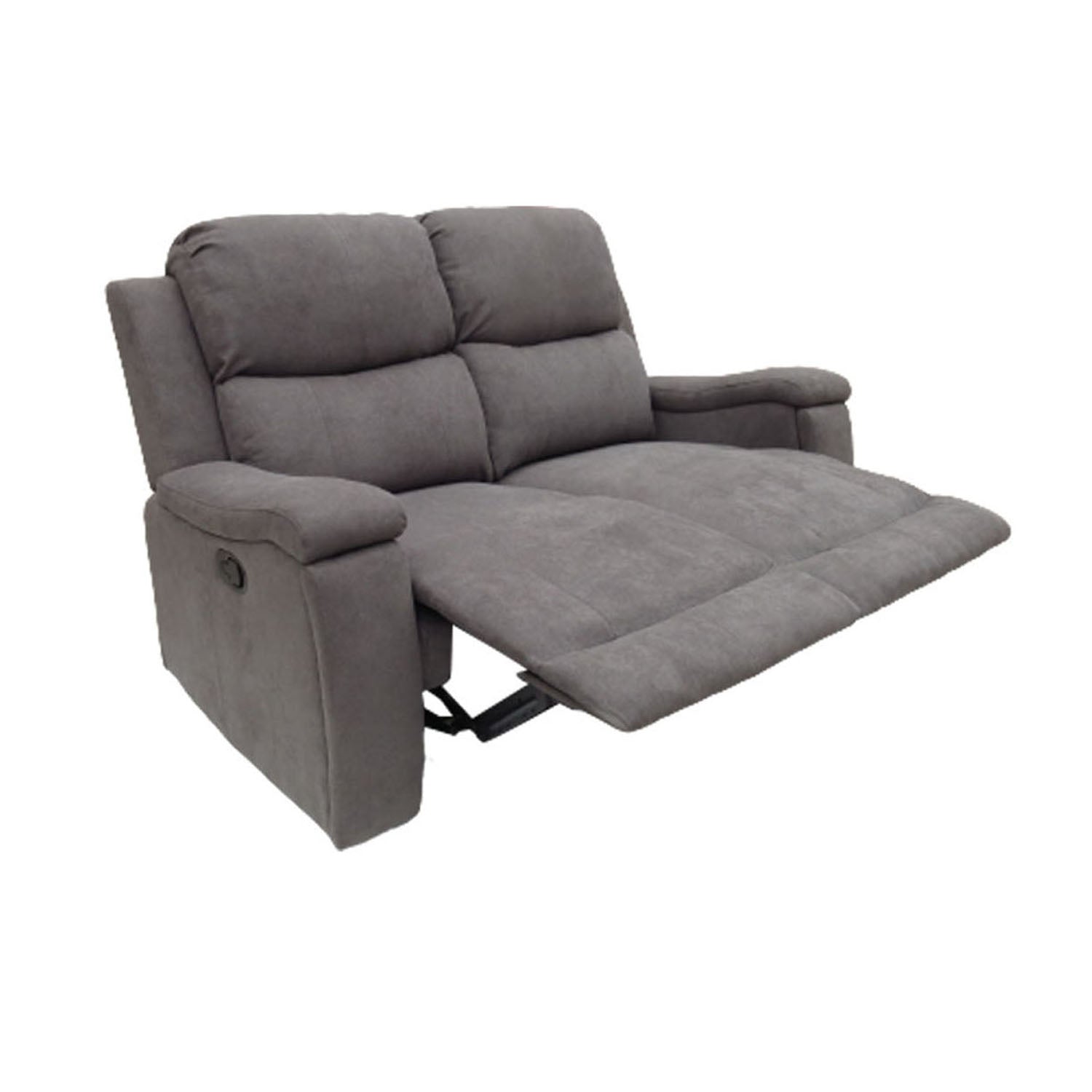 Reclinable Buffalo 2 Cuerpos Gris