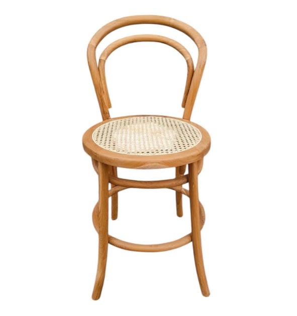 Piso Cala Taburete Nórdico de Madera para Cocina y Quincho