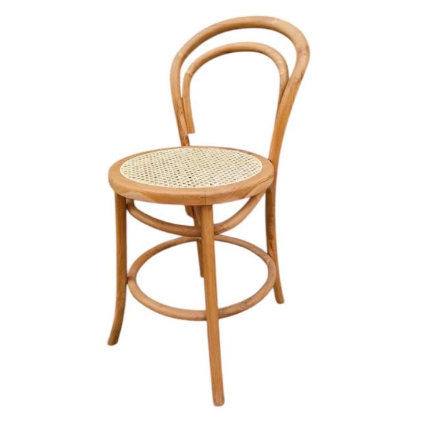 Piso Cala Taburete Nórdico de Madera para Cocina y Quincho