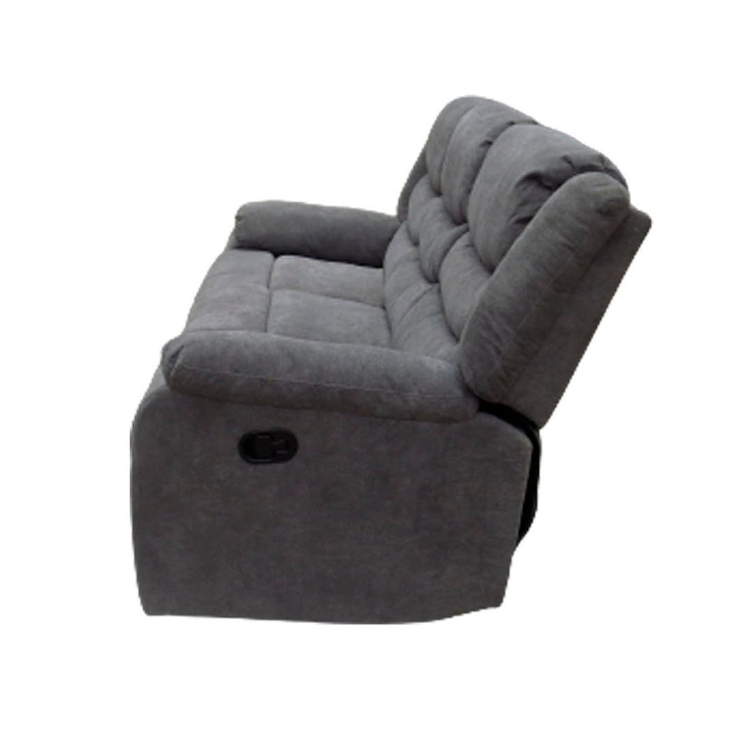 Reclinable Atlanta Gris 3 Cuerpos