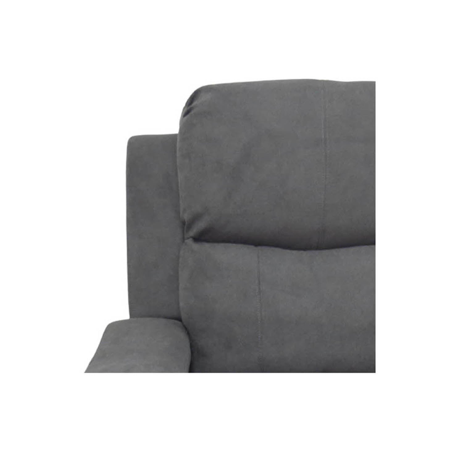 Reclinable Buffalo 2 Cuerpos Gris