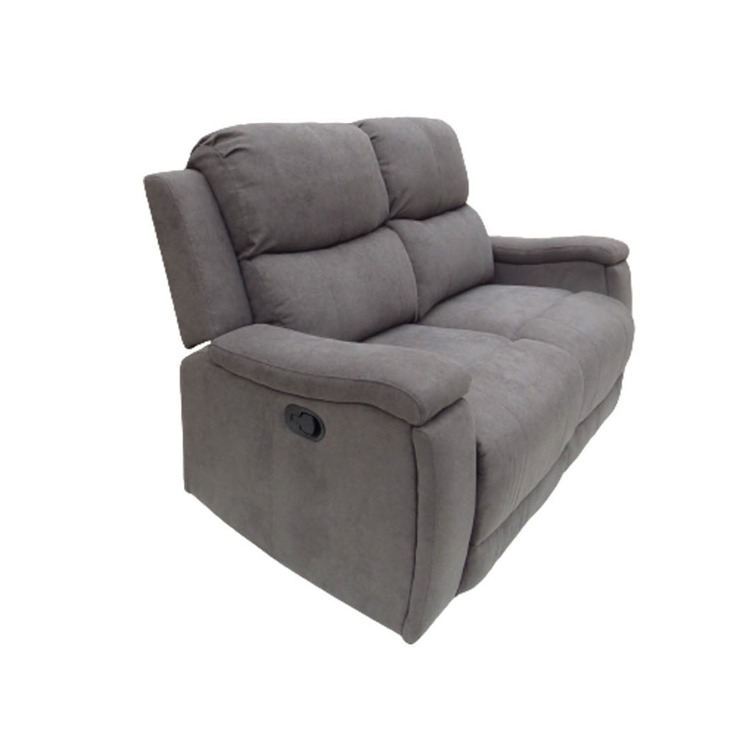 Reclinable Buffalo 2 Cuerpos Gris