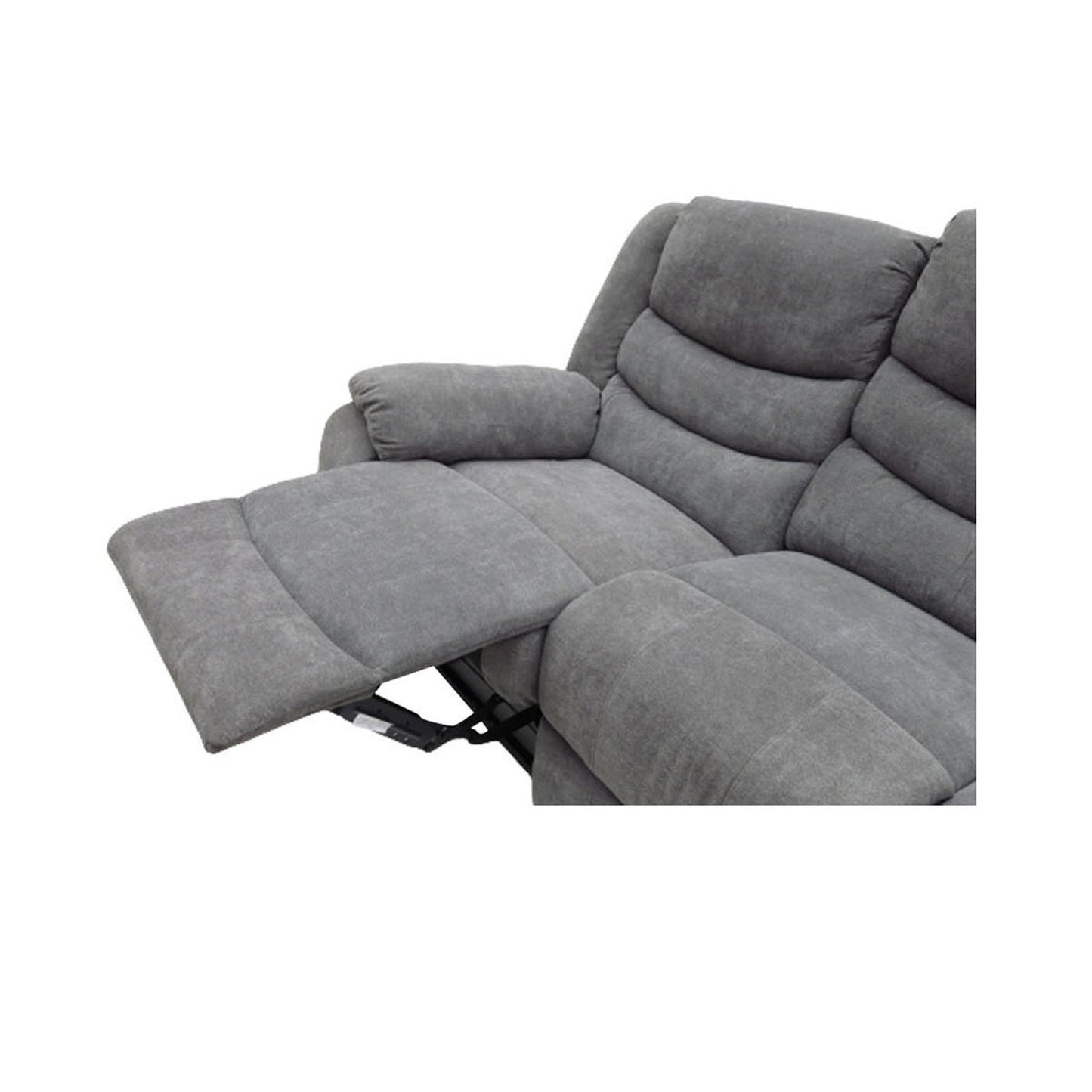 Reclinable Atlanta Gris 3 Cuerpos