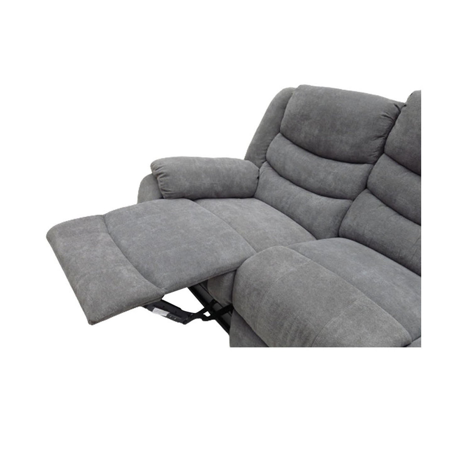 Reclinable Atlanta Gris 3 Cuerpos