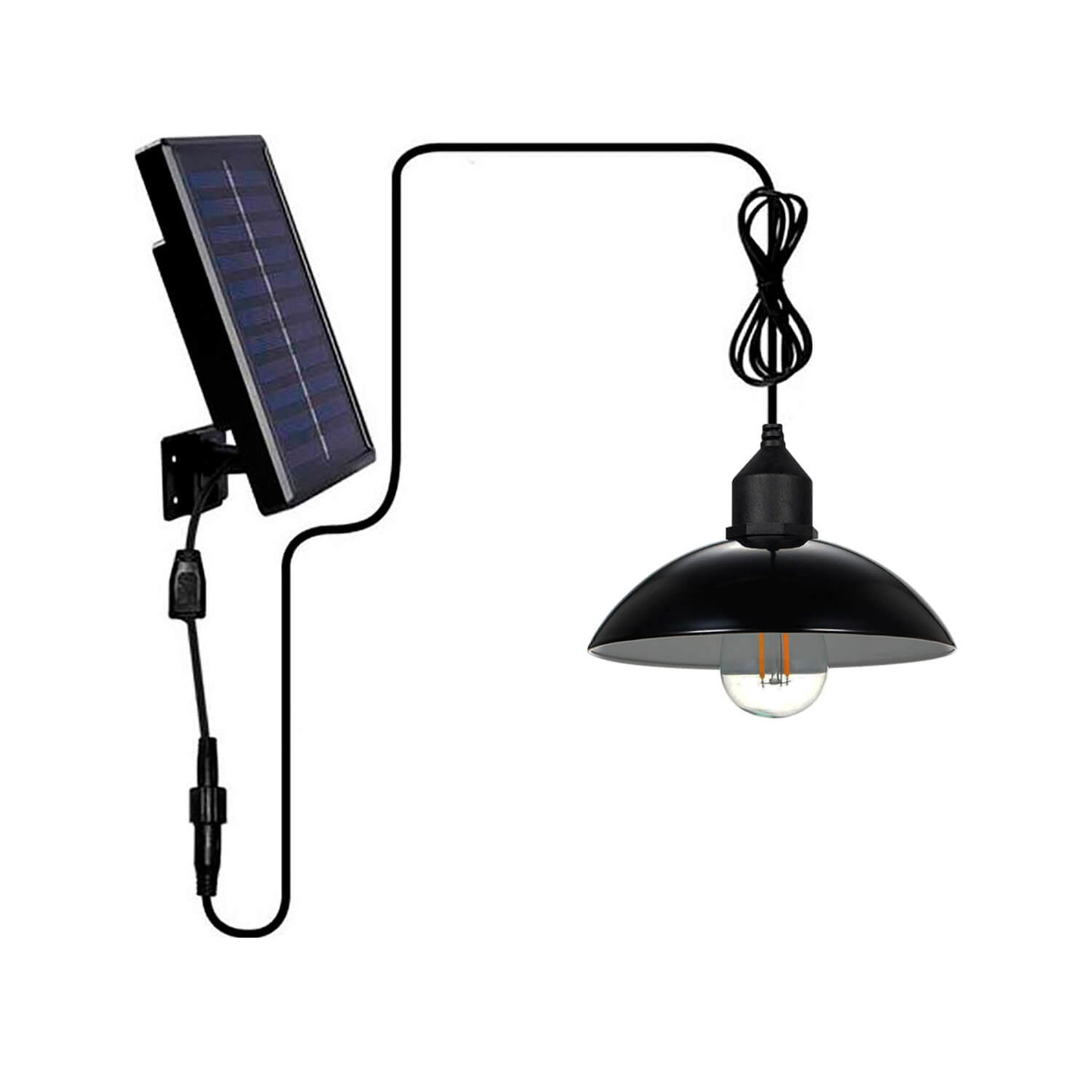 Lámpara colgante LED solar 2W