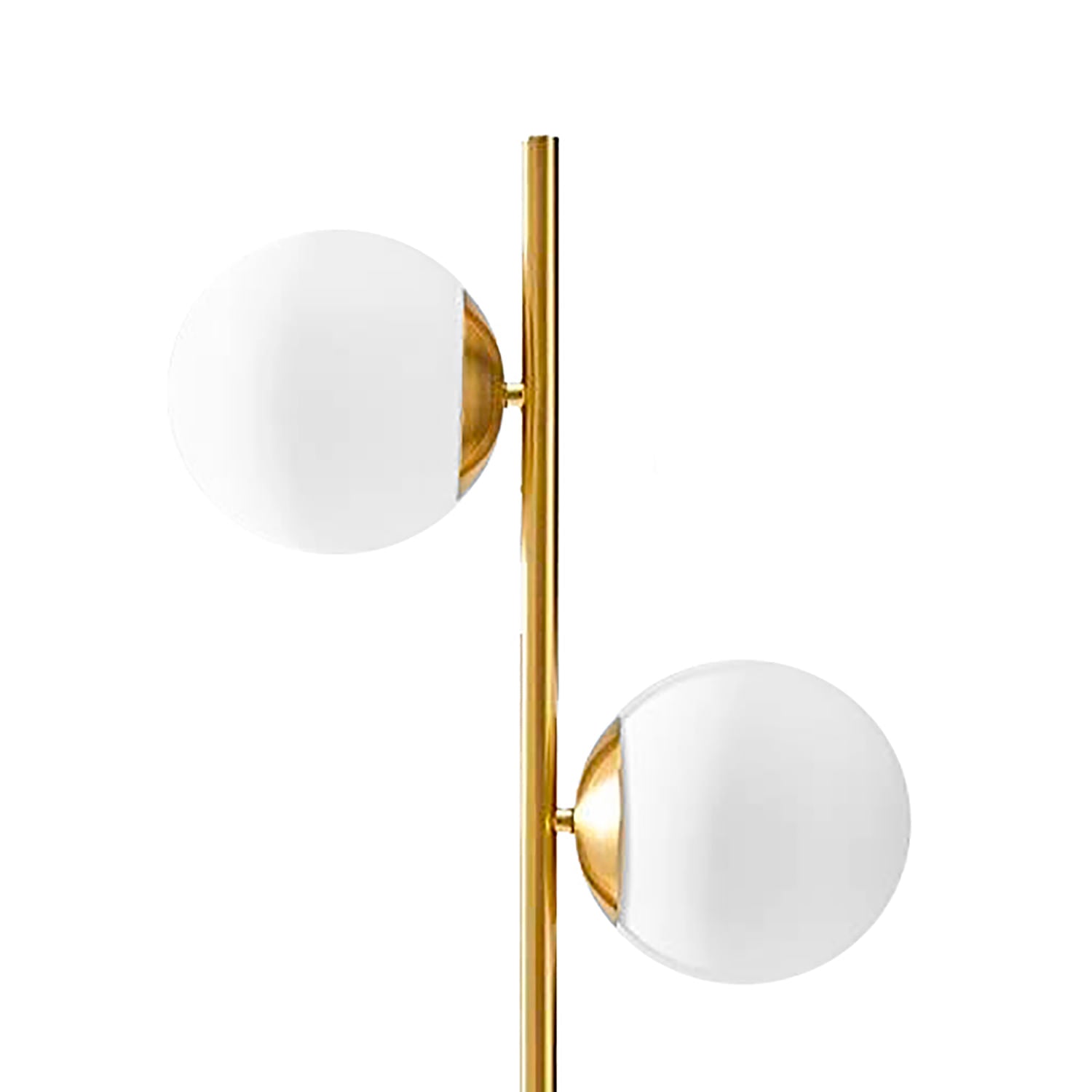 Lámpara de Pie LED Studio Ball Dorada