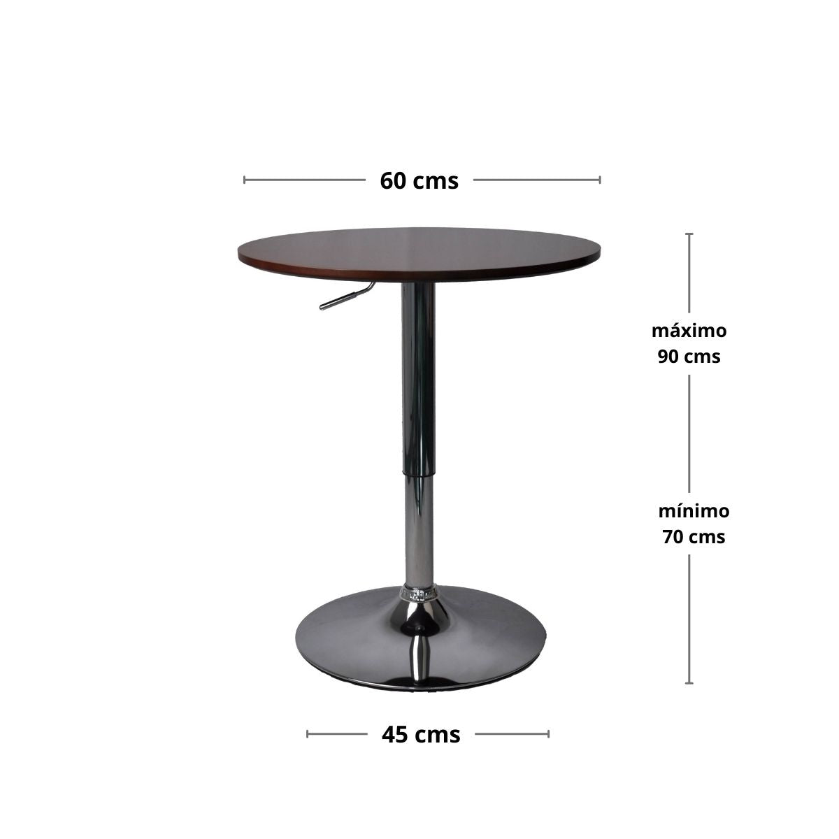 Mesa de Bar Narvik Moderna