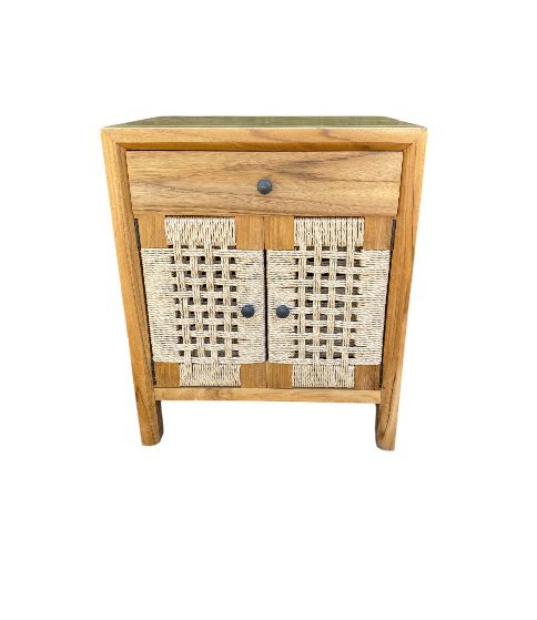 Velador Noah de Rattan Natural – Luz y Estilo Bohemio