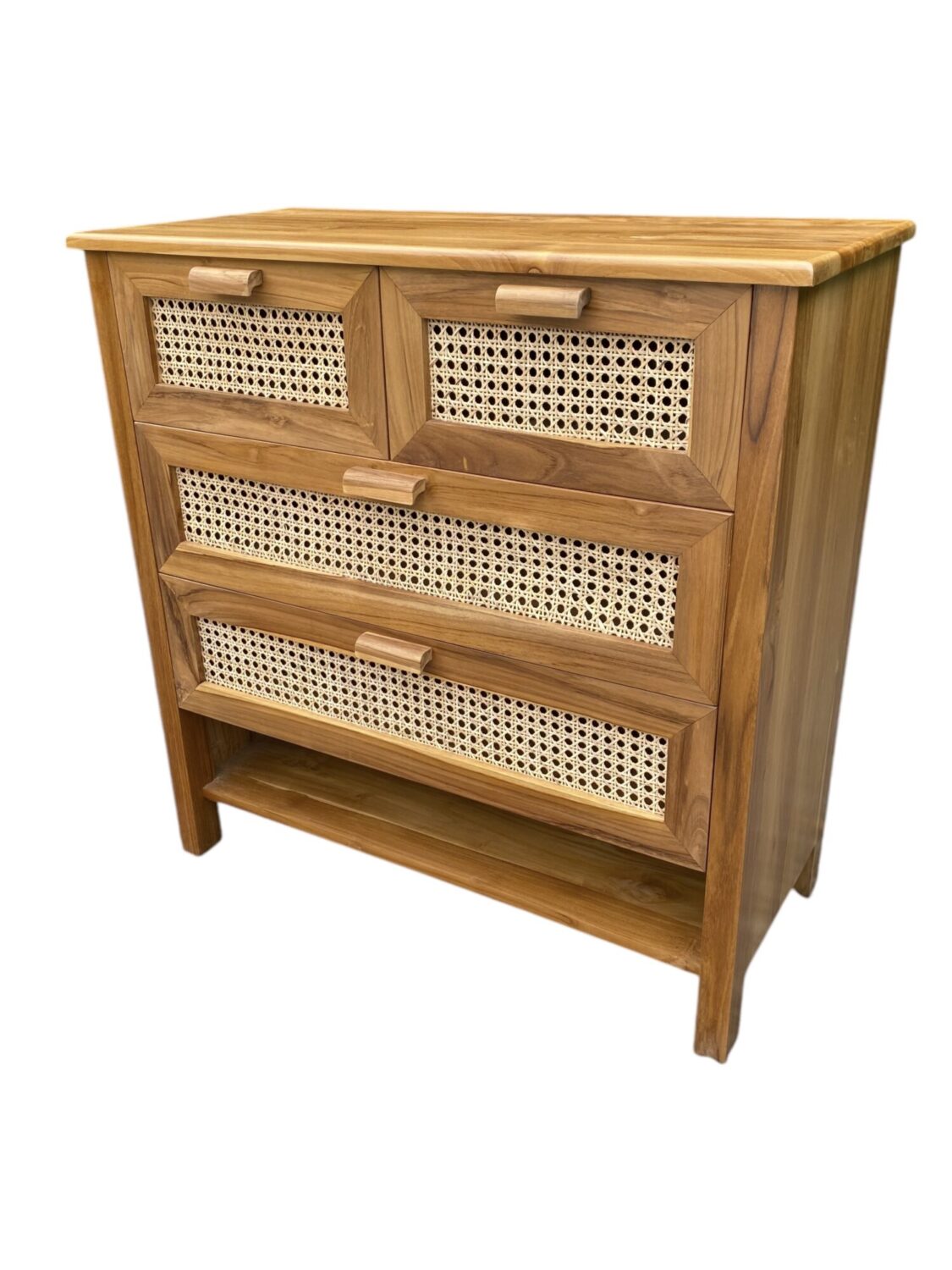 Cómoda Ana Rústica de Madera con Cajones Amplios y Elegantes