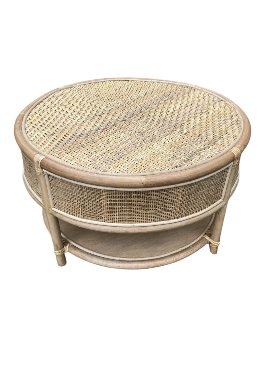 Mesa de Centro Elsa de Fibra Natural 80x80 cm