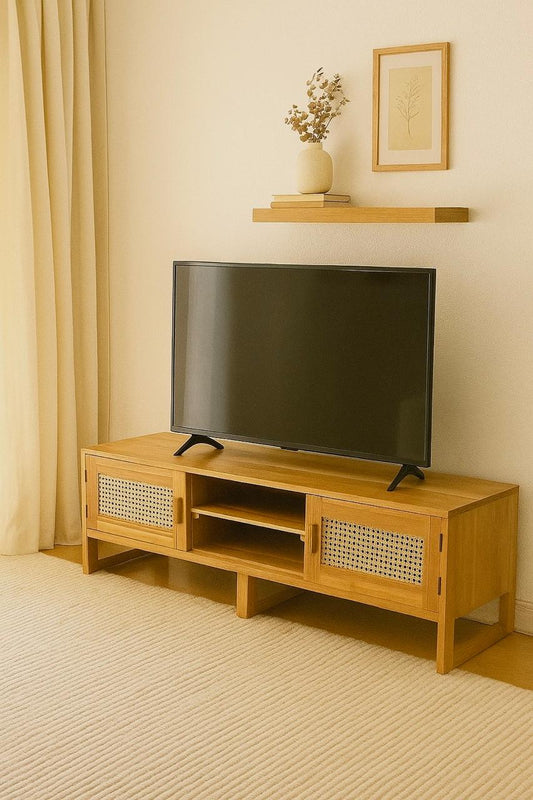 Rack Theo de Madera Versátil para Comedor y Dormitorio