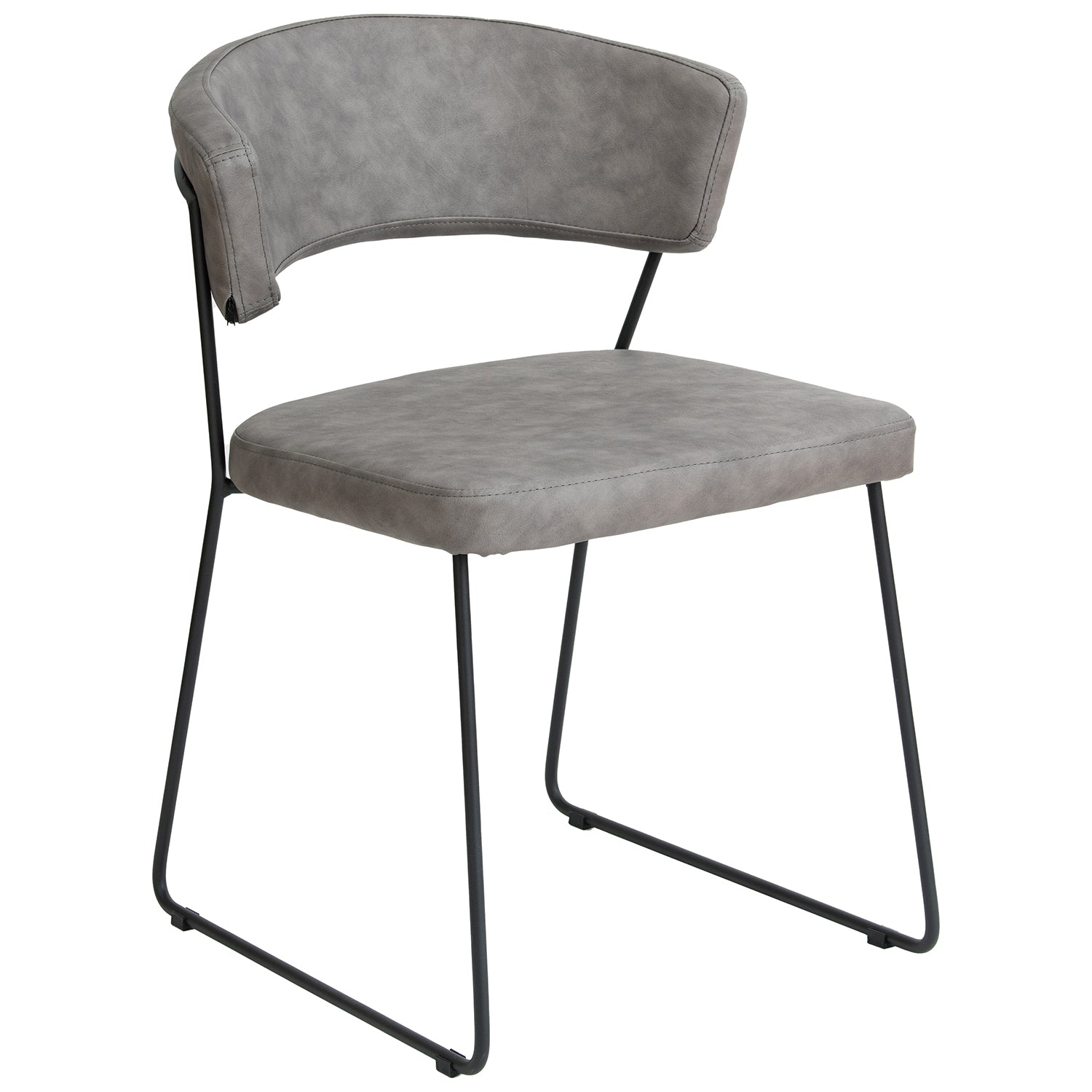 Silla Anne-Claire Moderna Gris