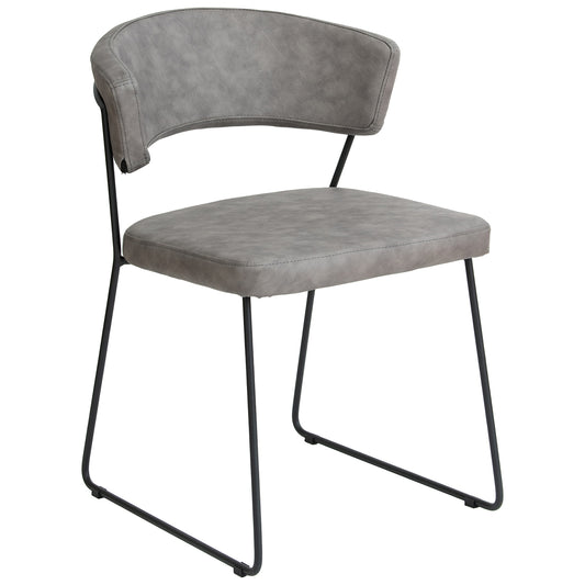 Silla Anne-Claire Moderna Gris