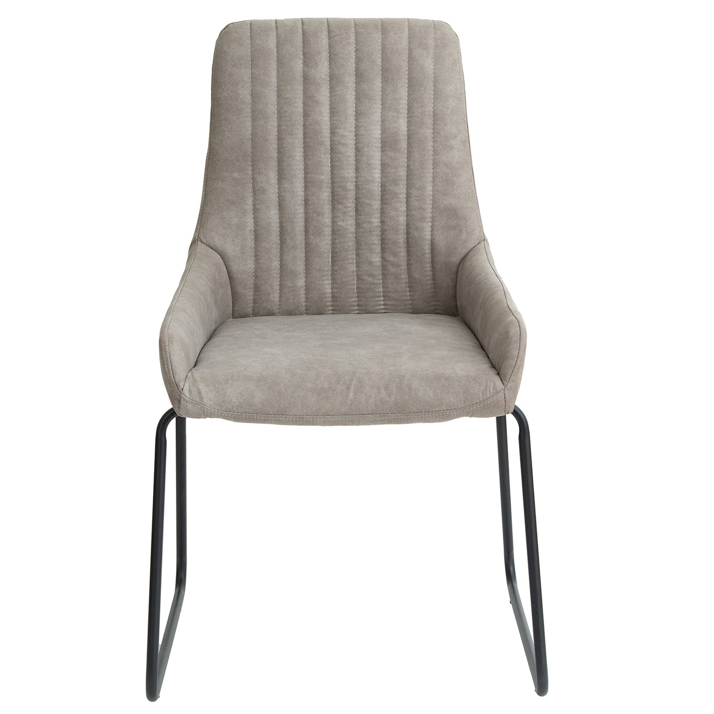 Silla Chicago Ecocuero Gris