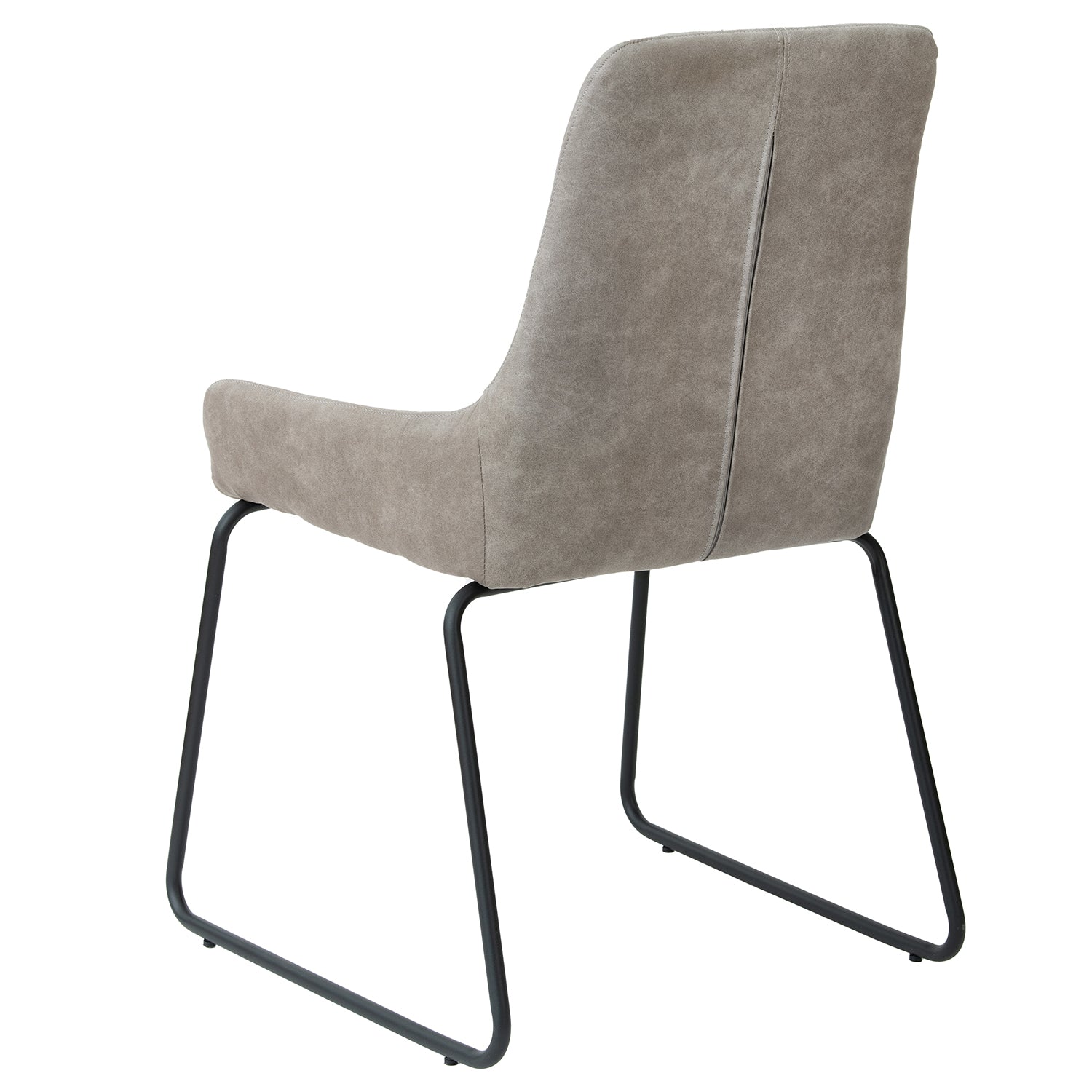 Silla Chicago Ecocuero Gris