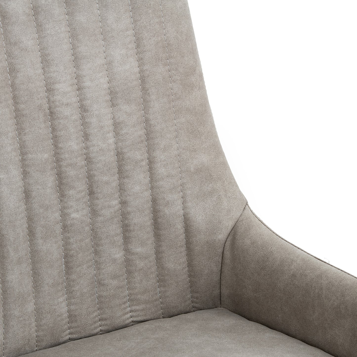 Silla Chicago Ecocuero Gris