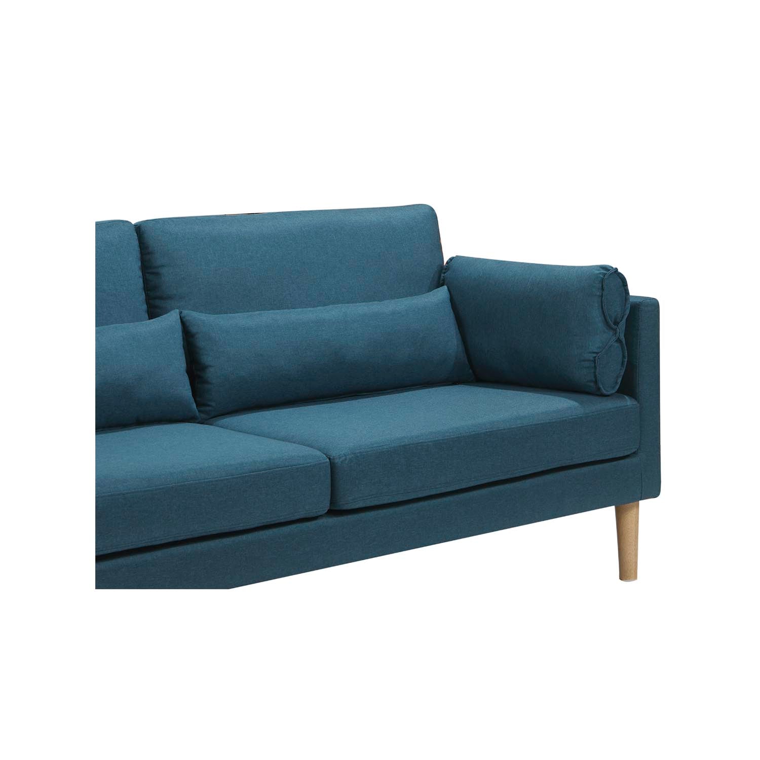 Sofá 3 Cuerpos Reims Azul